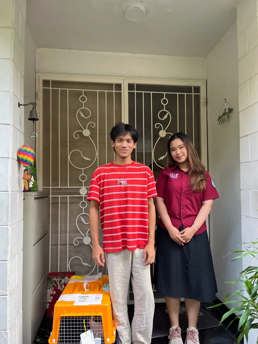 Mochi's handover day
